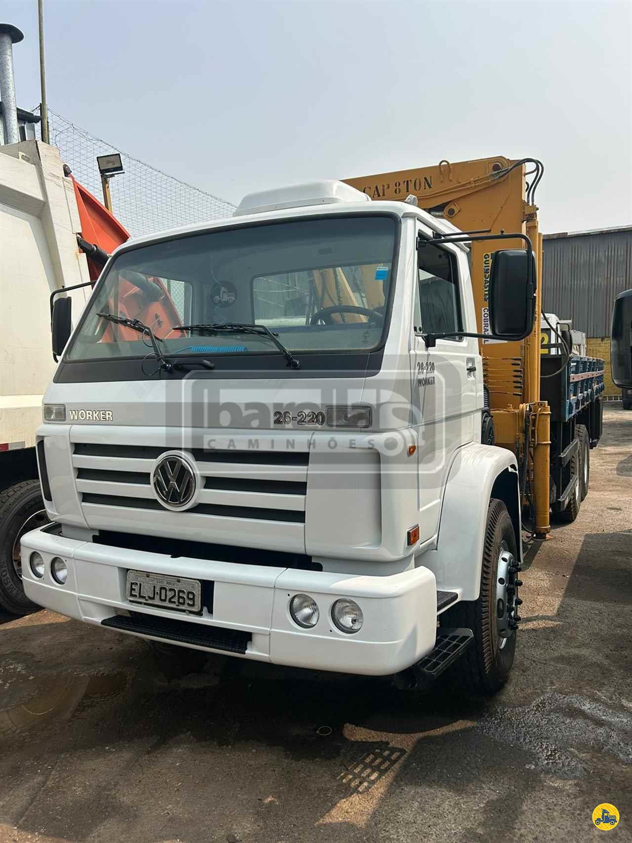 CAMINHAO VOLKSWAGEN VW 26220 Guincho Munck Truck 6x4 Barella Caminhões OSASCO SÃO PAULO SP